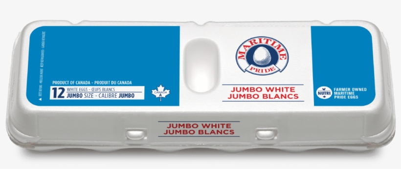 Jumbo White Eggs - Label, transparent png #3664567