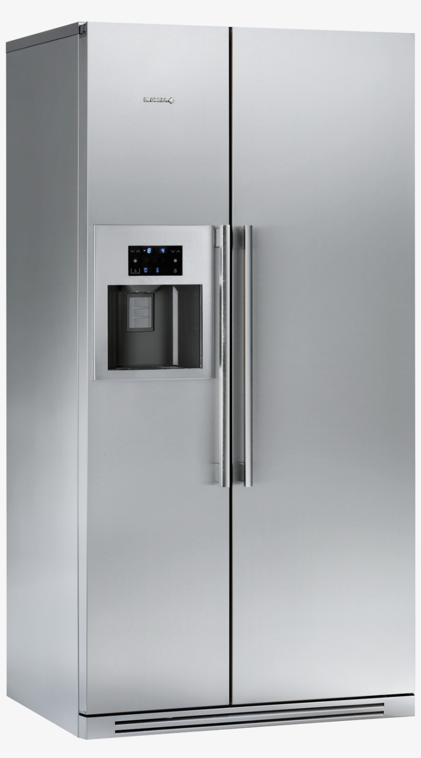 Zoom - De Dietrich Dka866x - Refrigerator/freezer - Freestanding, transparent png #3664781