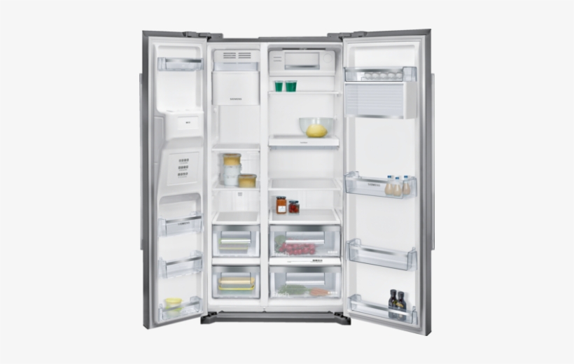 Siemens Side By Side Fridge Freezer, transparent png #3665686