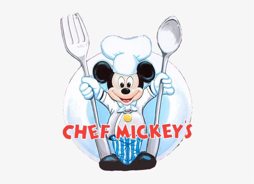 Disney Restaurant Logos Clipart - Mickey Mouse Chefs Hat, transparent png #3665900