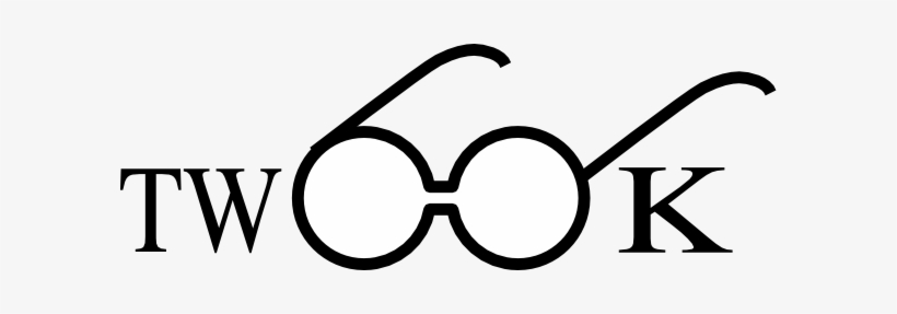 Twook Logo With Glasses Clip Art - Nerd Glasses Clip Art, transparent png #3666078