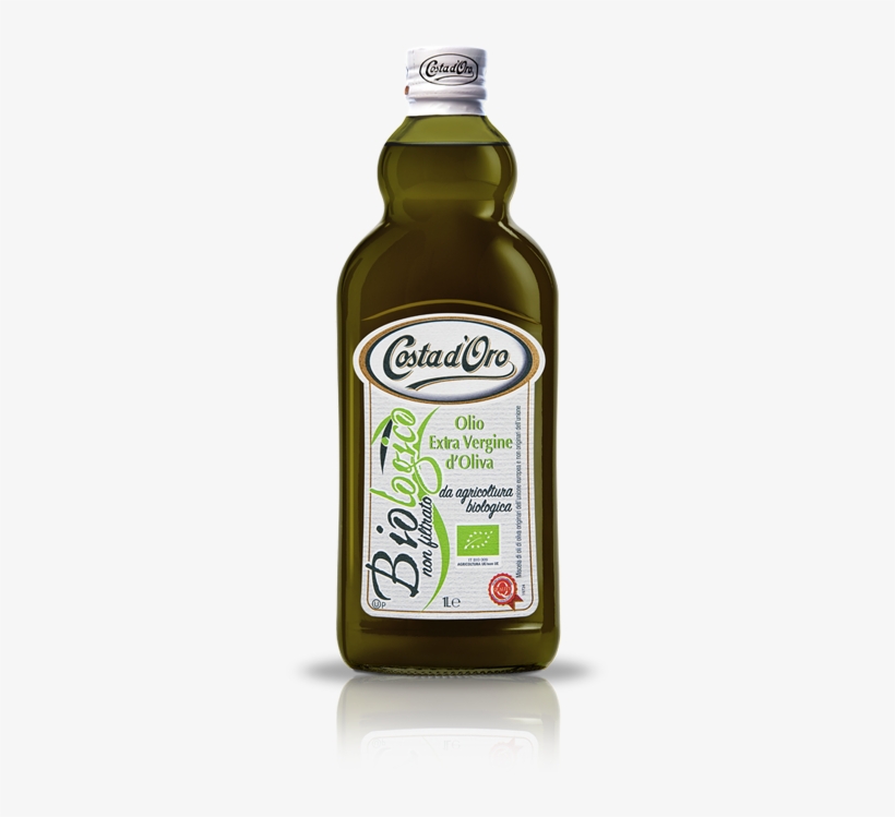 Bottiglia Biologico - Costa Doro Olive Oil - 33.8 Fl Oz, transparent png #3666286