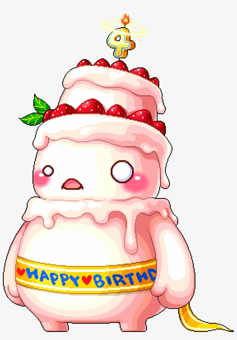 Birthdaycake - Cake Monster Png, transparent png #3666398