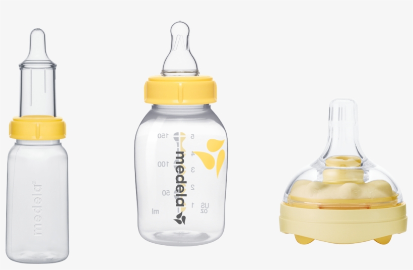 Breast Milk Feeding - Medela Flaske Med Smokk 150ml, transparent png #3667139