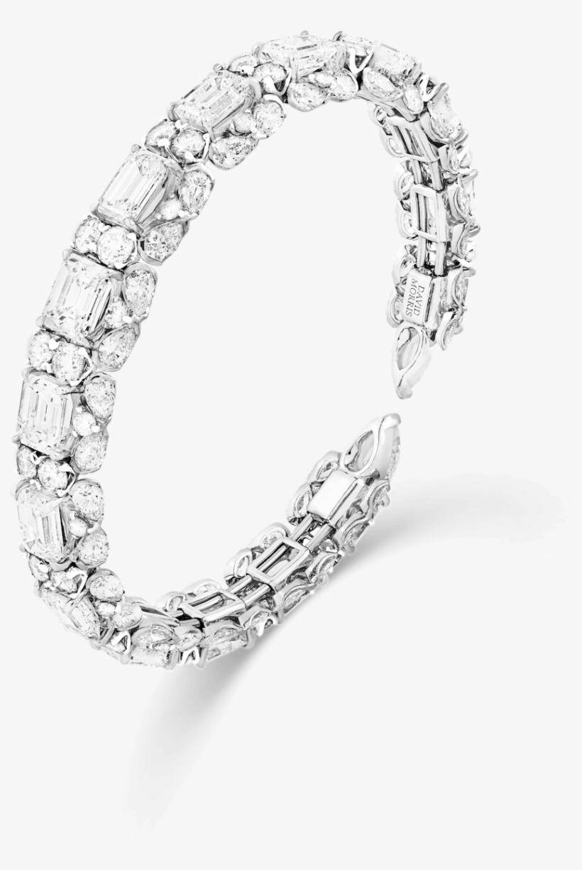 Piroutte White Diamond Bangle Copy - Diamond, transparent png #3667595