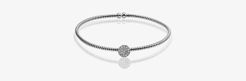 Nb131 Bangle - Simon G. Flexible Pave Diamond Circle Bangle Bracelet, transparent png #3667616