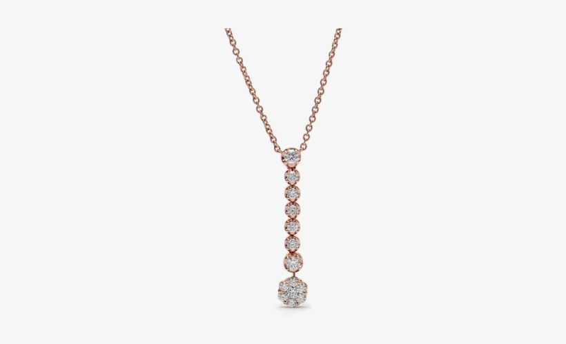 18ct Rose Gold Necklace - Necklace, transparent png #3667831