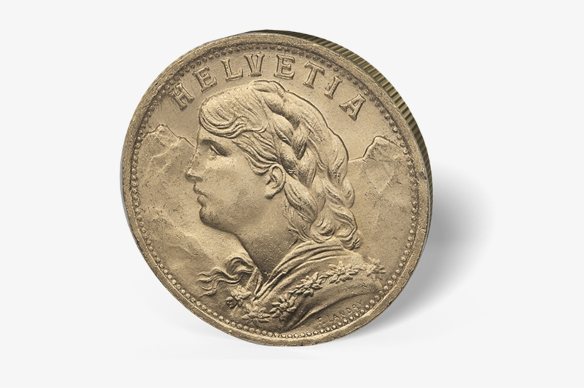 Picture Of Swiss Gold 20 Franc Coins - Swiss Franc Coins Transparent, transparent png #3668245
