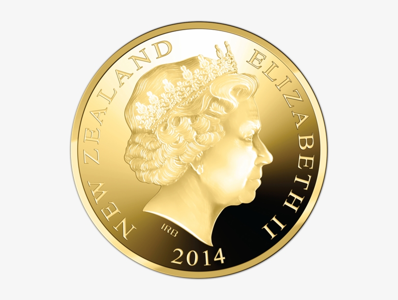 The Battle Of The Five Armies Premium Gold Coin - New Zealand Elizabeth Ii Gold 2013 One Dollar, transparent png #3668335