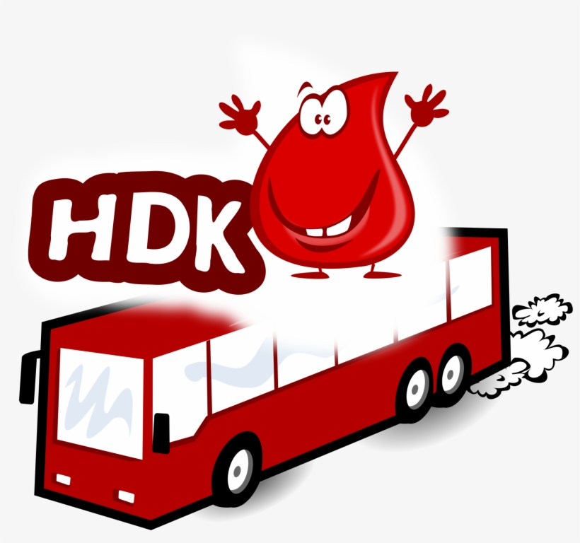 Open - Blood Donation Bus, transparent png #3668464