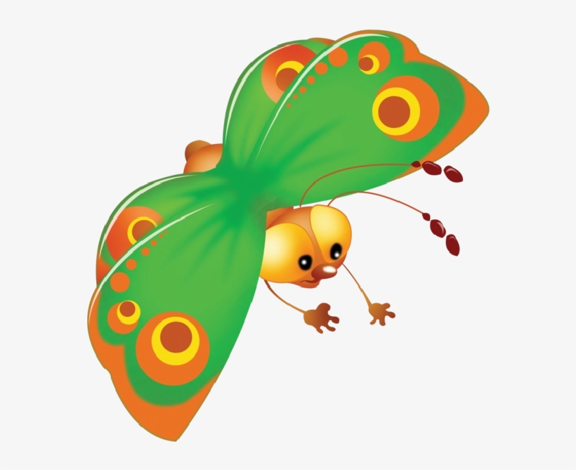 Baby Butterfly Cartoon Clip Art Pictures - Clipart Gratis, transparent png #3669031