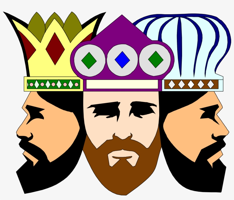 Clipart Free 3 Wise Men Clipart - 3 Kings, transparent png #3669161