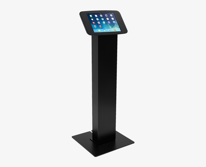 Radius Floor Stand Kiosk Full Metal Jacket - Ipad Floor Stand, transparent png #3669410