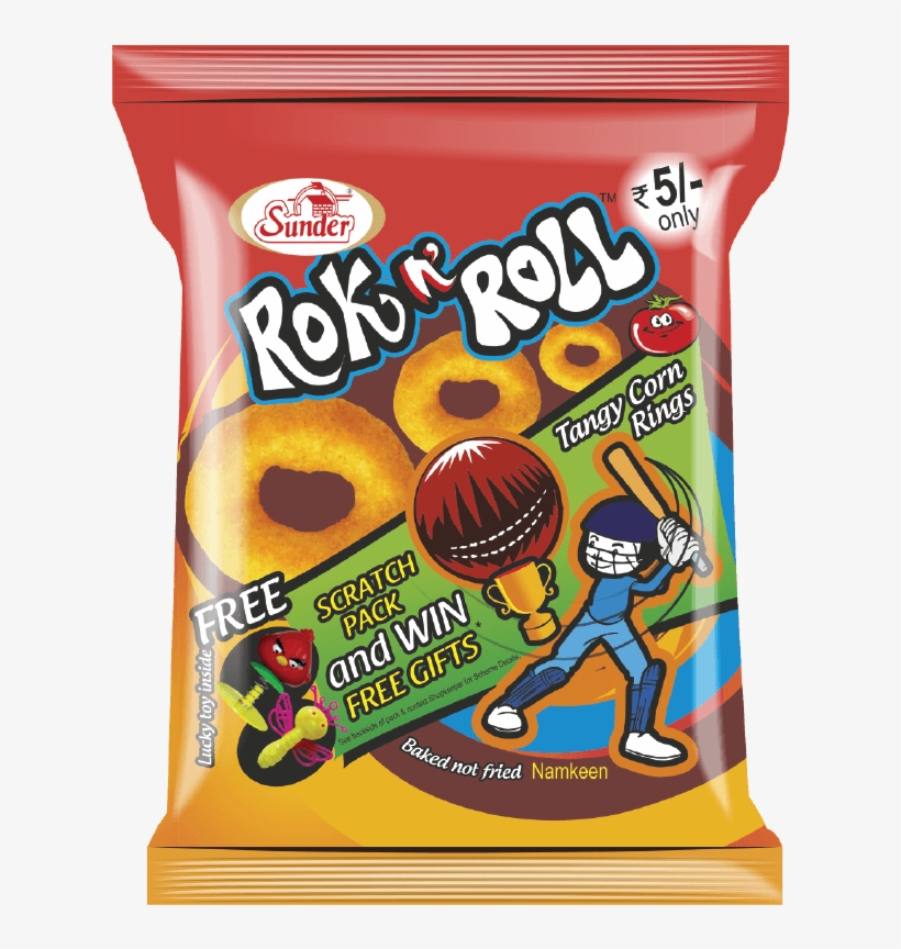 Rok N Roll Tangy Namkeen - Sandwich Cookies, transparent png #3669771