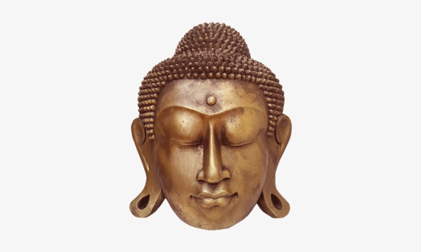 Buddha Face Transparent Image - Thai Buddha Head Png, transparent png #3670036