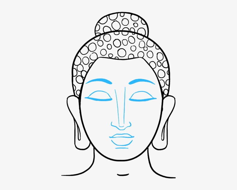 How To Draw Buddha - Drawing, transparent png #3670222