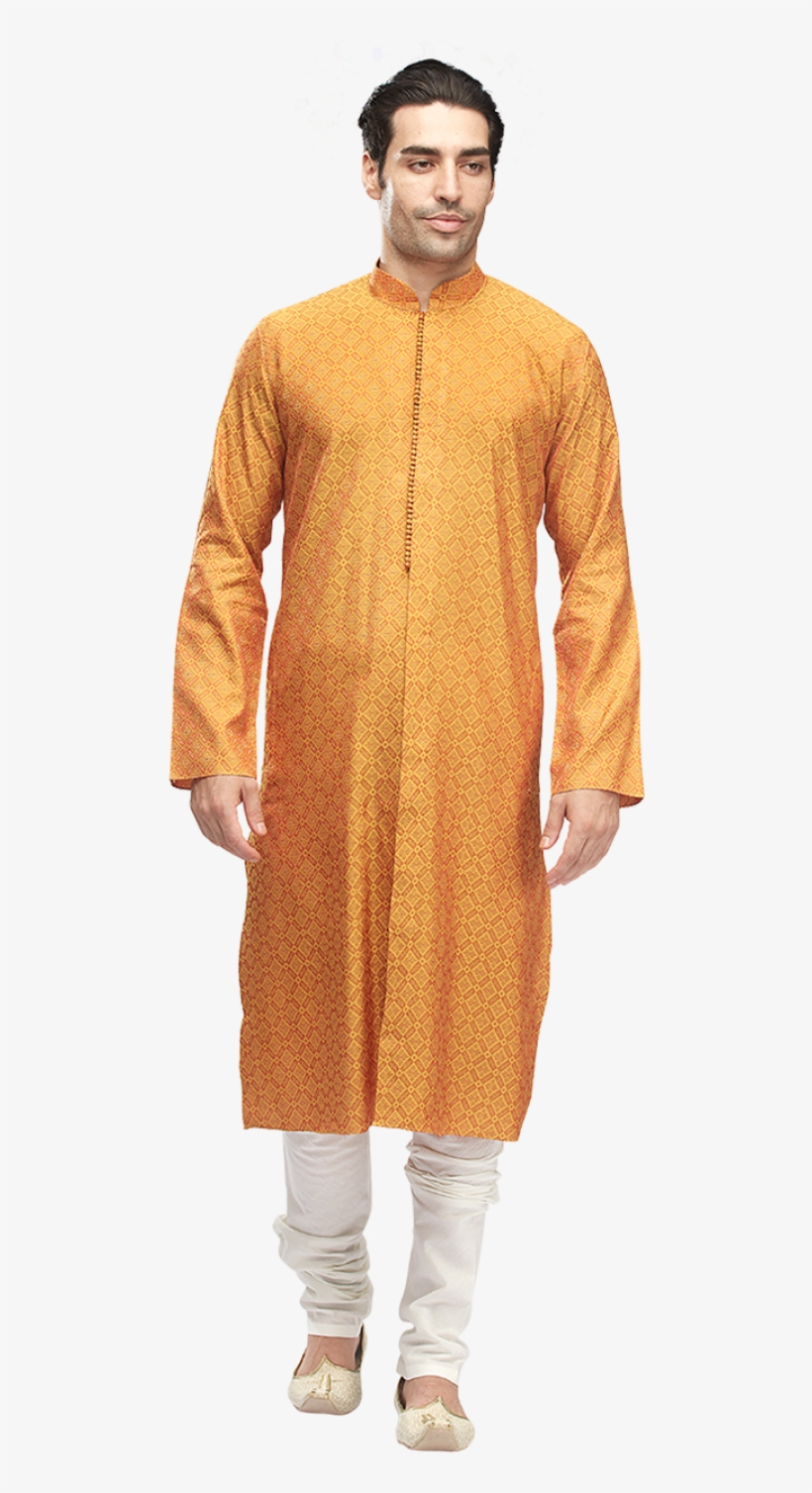 Red Tanchui Kurta For Wedding - Kurta, transparent png #3670327
