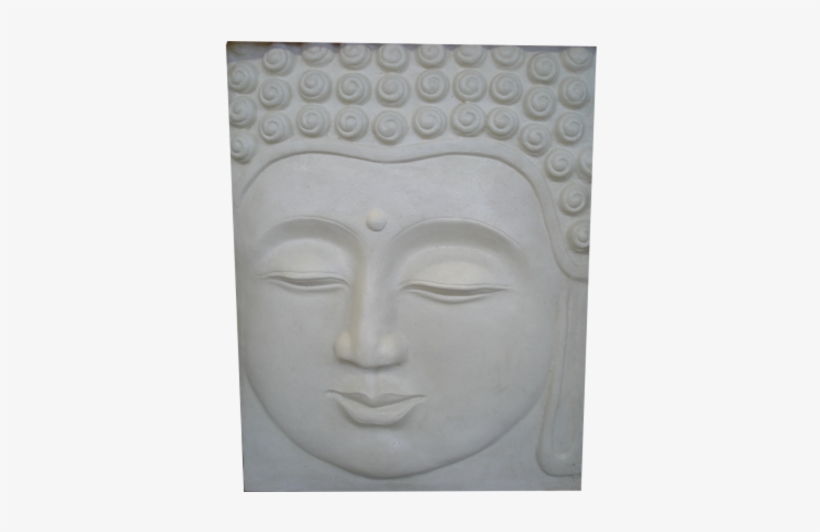 Buddha Face Wall Art - Relief, transparent png #3670531
