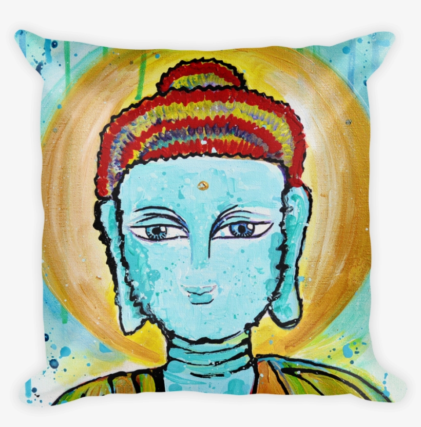 Buddha Pillow - Pillow, transparent png #3670852