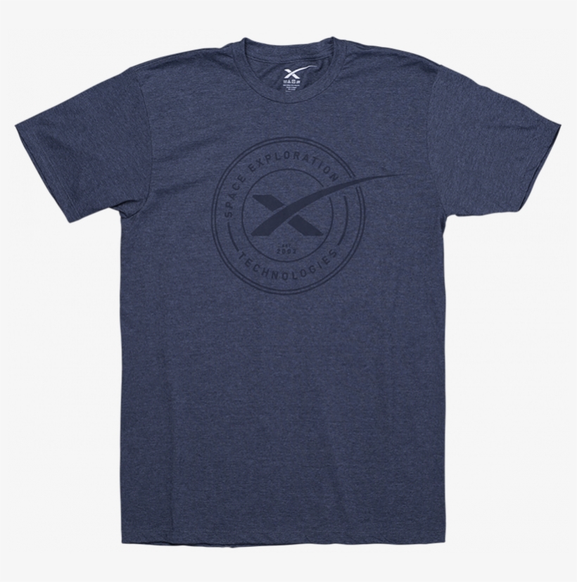 Spacex Circle Graphic T-shirt - Spacex Shirt, transparent png #3670941