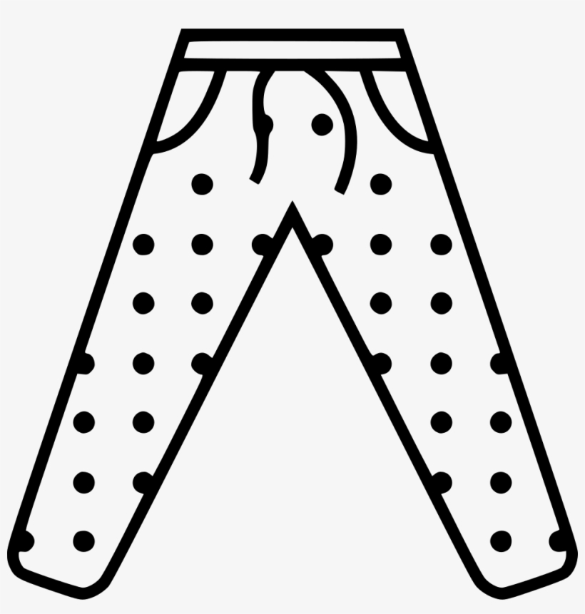 Pajama Pants Clipart 4 By Robert - Pajama Pants Clip Art, transparent png #3671190