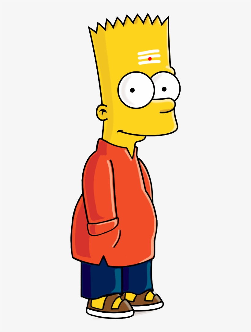 Indian Bart Simpson, transparent png #3671217