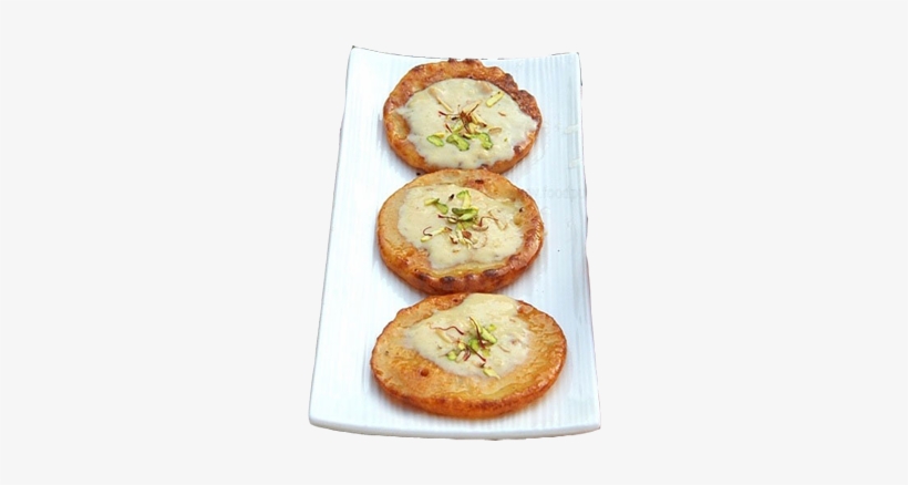 Malai Malpuda With Rabdi - Flatbread, transparent png #3671327