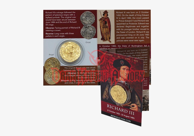 Richard Iii Gold Coin Replica, transparent png #3672144