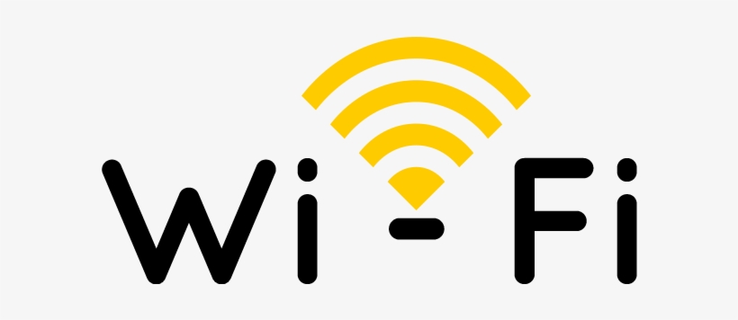 Wifi Blog Icon - Wifi Logos Png Yellow, transparent png #3672905