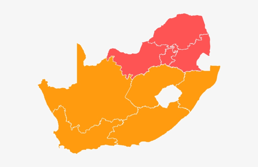 The Safa Second Division, Currently Known As Abc Motsepe - South Africa Map Svg, transparent png #3672933