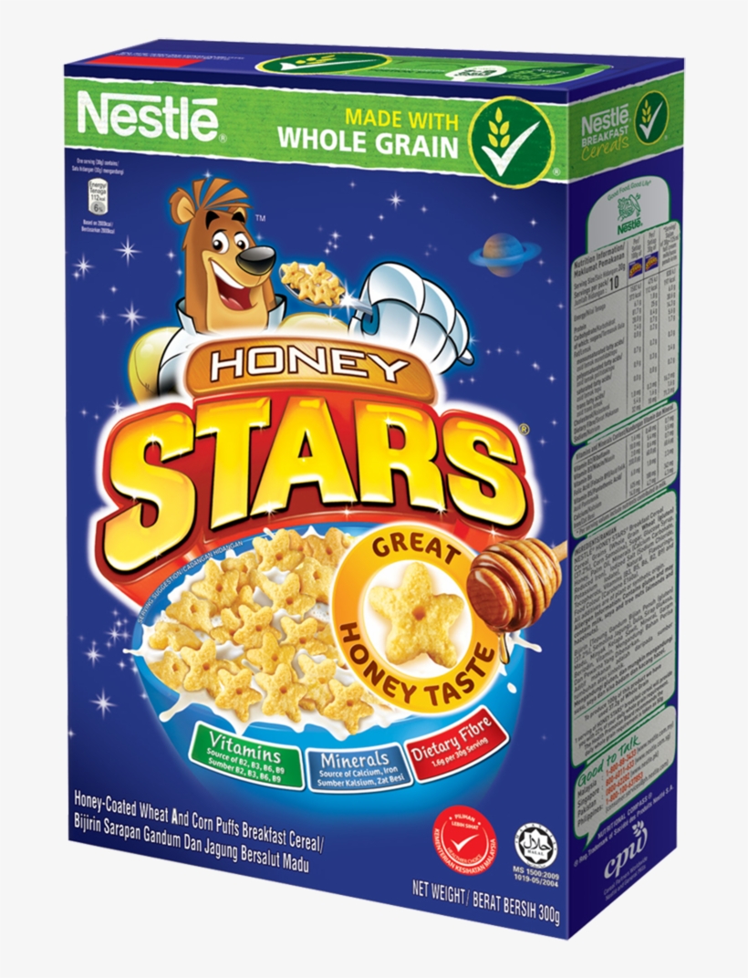 Honey Stars - Honey Stars Cereal Malaysia, transparent png #3673014