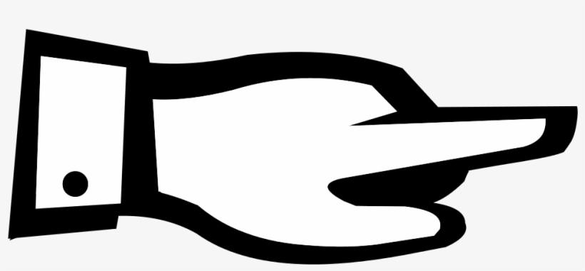 File - Pointinghand - Svg - Computer File, transparent png #3673653