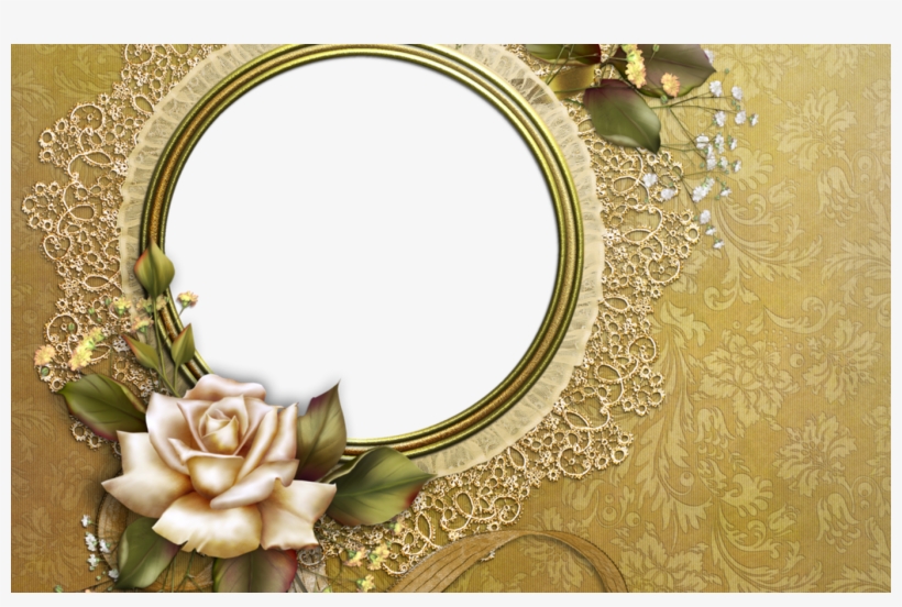 Pin By Thu On Frames Pinterest - Valentine's Day Card With Heart And Roses - My Sweet, transparent png #3673959