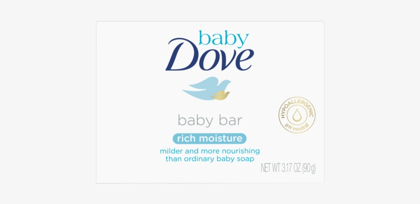 Baby Dove Rich Moisture Baby Bar - Baby Dove Baby Bar Rich Moisture, transparent png #3674481