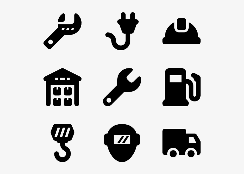 Filled Industrial Elements - Reception Icon, transparent png #3674816