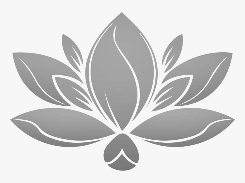 Lotus Gray No Background - Transparent Background Lotus Flower Png, transparent png #3674985