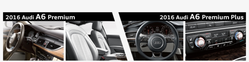 Compare 2016 Audi A6 Interior Styling - 2016 Audi A6, transparent png #3675026