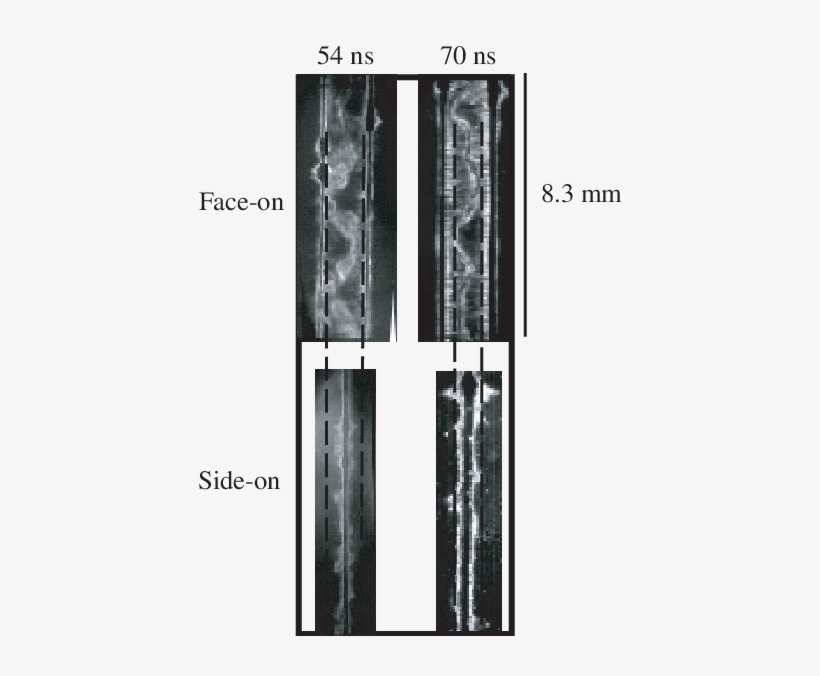 Simultaneous Face On And Side On Schlieren Photographs - Door, transparent png #3675222