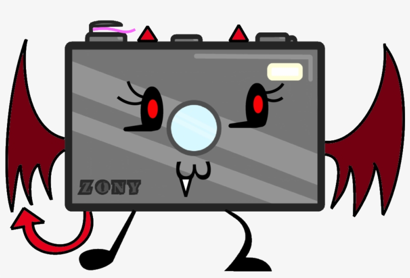 Camera As A Demon Vector - Object Mayhem Halloween - Free Transparent ...