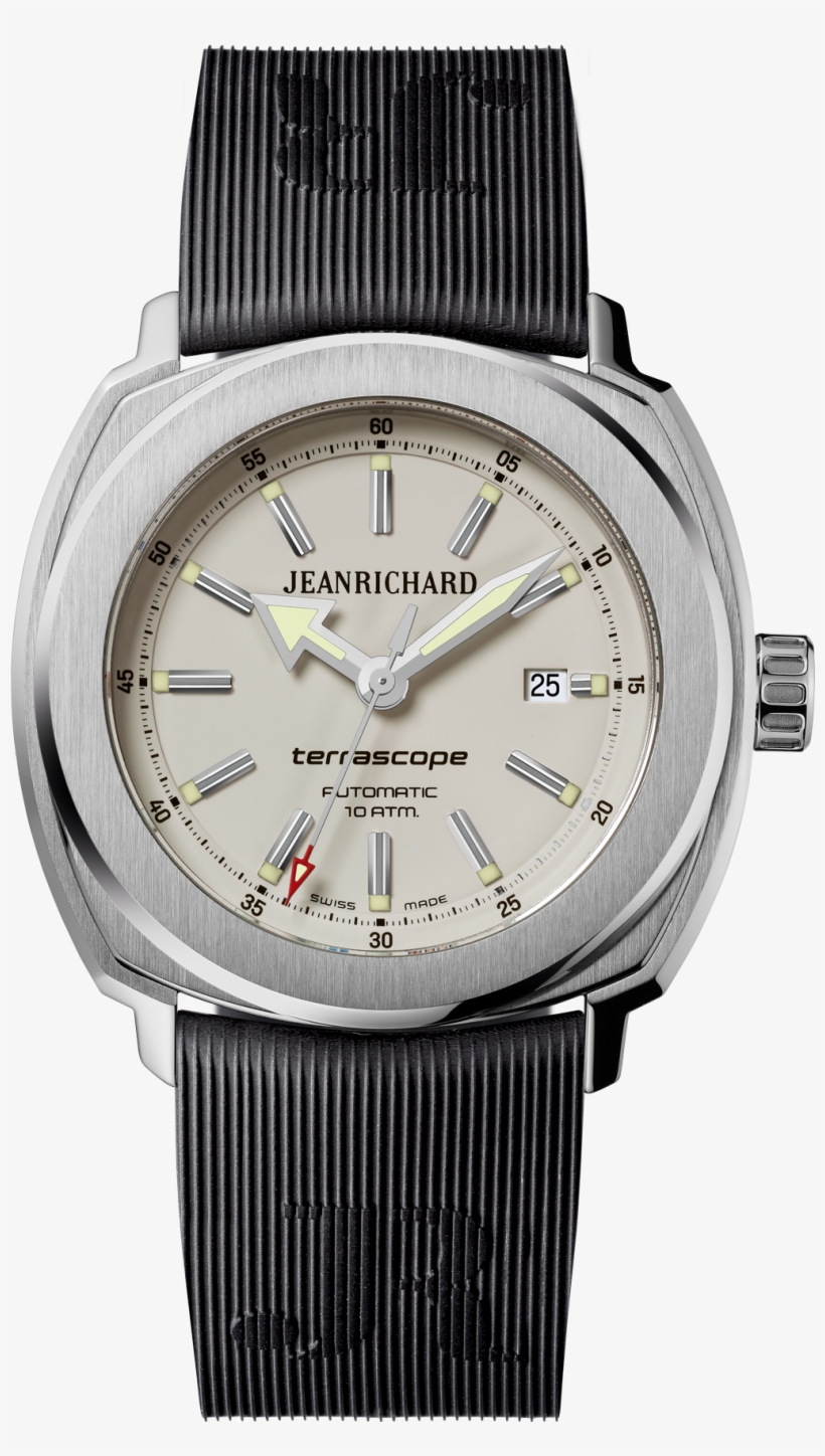 Http - //www - Shiho-watch - - Beige - Dial - Jeanrichard Stainless Steel Men's Watch 60500-11-c01-fk6a, transparent png #3676621