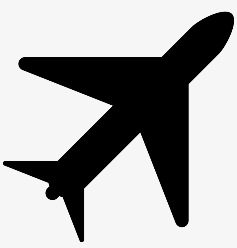 Airplane Icon Vector - Icono De Avion Png, transparent png #3676850