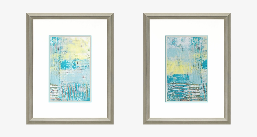 Pick Light And Bright Spring Or Summer Colors To Invigorate - Paragon Abstract Contemporary Linear Texture I Wall, transparent png #3676960