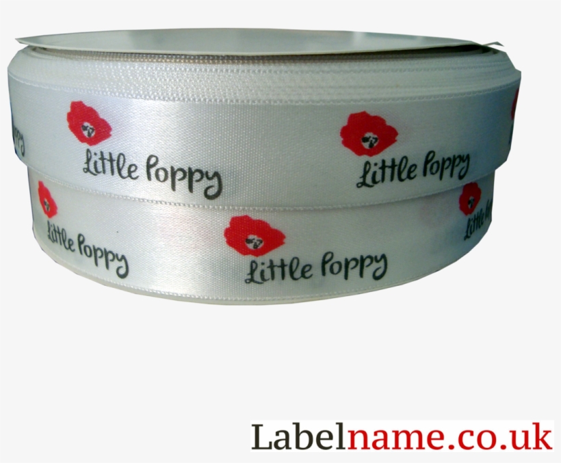 Bespoke Printed Satin Ribbon ~serigraphic Flat Print - Ambrosia, transparent png #3677110