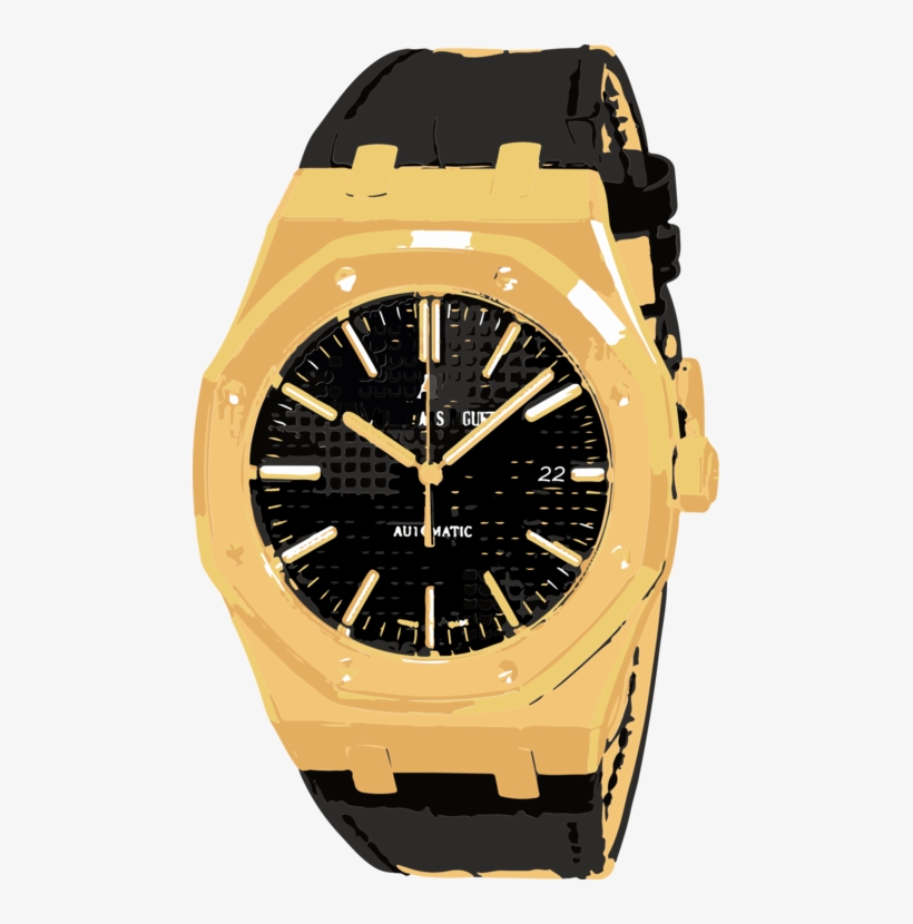 Audemars Piguet Royal Oak Selfwinding Automatic Watch - Audemars Piguet Royal Oak Rosegold, transparent png #3677370