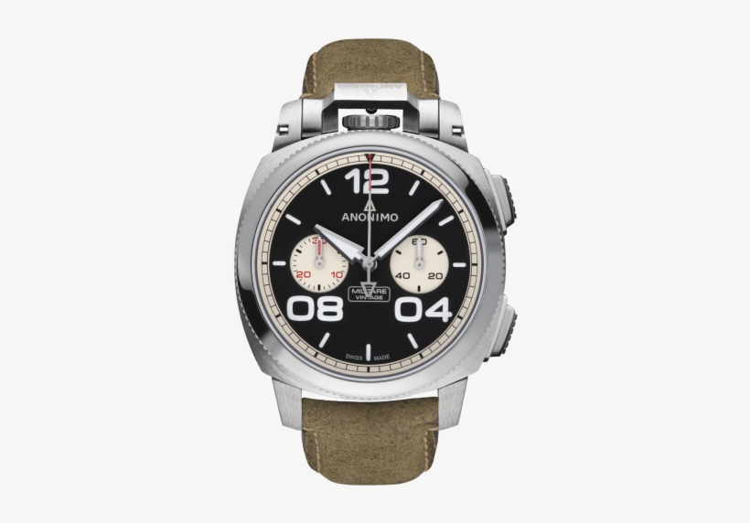 Black Dial - Anonimo Watch, transparent png #3677778