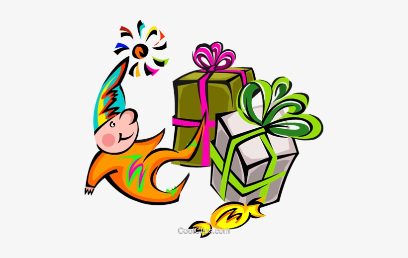 Birthday/presents Royalty Free Vector Clip Art Illustration, transparent png #3677893