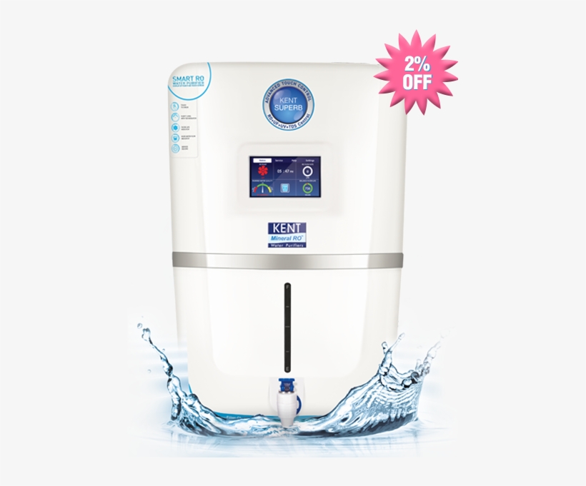 Kent Supeb Large Ro&uv - Kent Superb Water Purifier, transparent png #3678058