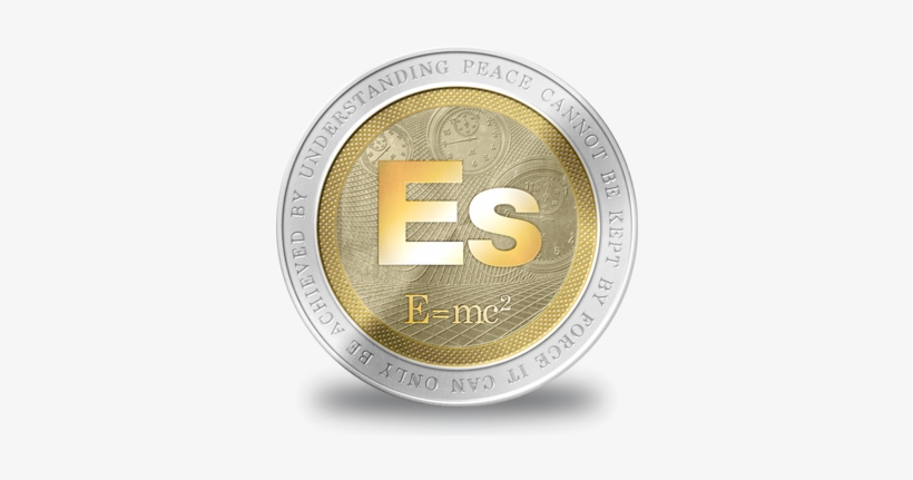 The Emc2 Coin - Einsteinium Coin, transparent png #3678507