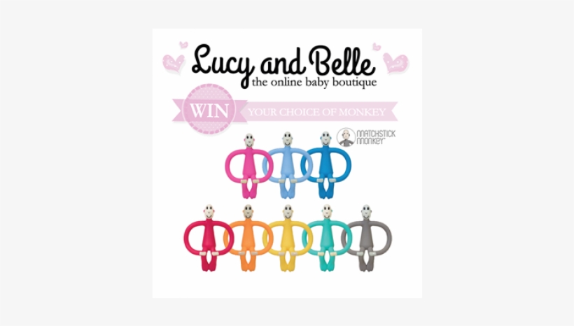 Matchstick Monkey Teething Toy, transparent png #3678554