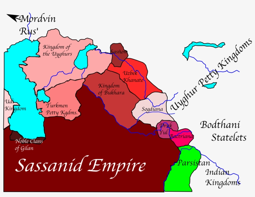 Central Asia Late Ix Century - Uyghurs In Central Asia, transparent png #3678647